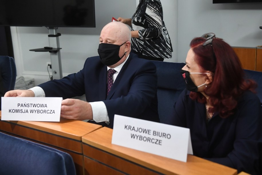 Szef PKW Sylwester Marciniak //Łukasz Gągulski /PAP