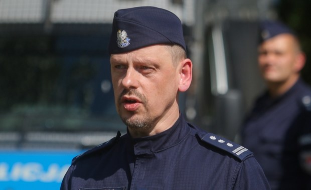 Szef policji Marek Boroń po wypadku. Opuścił już szpital