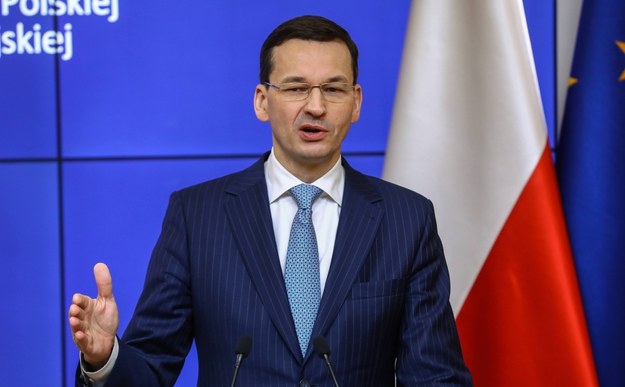 Szef polskiego rządu Mateusz Morawiecki /	Rafał Guz   /PAP