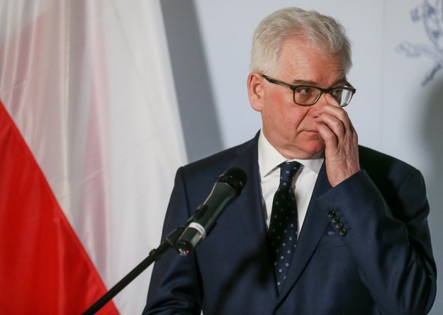 Szef polskiej dyplomacji Jacek Czaputowicz /STEPHANIE LECOCQ  /PAP/EPA