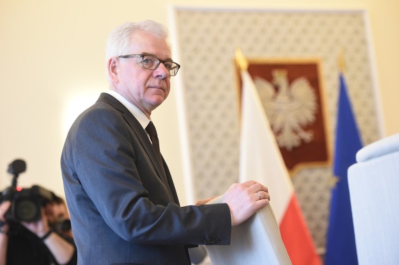 Szef polskiej dyplomacji Jacek Czaputowicz /Zbyszek Kaczmarek /Reporter