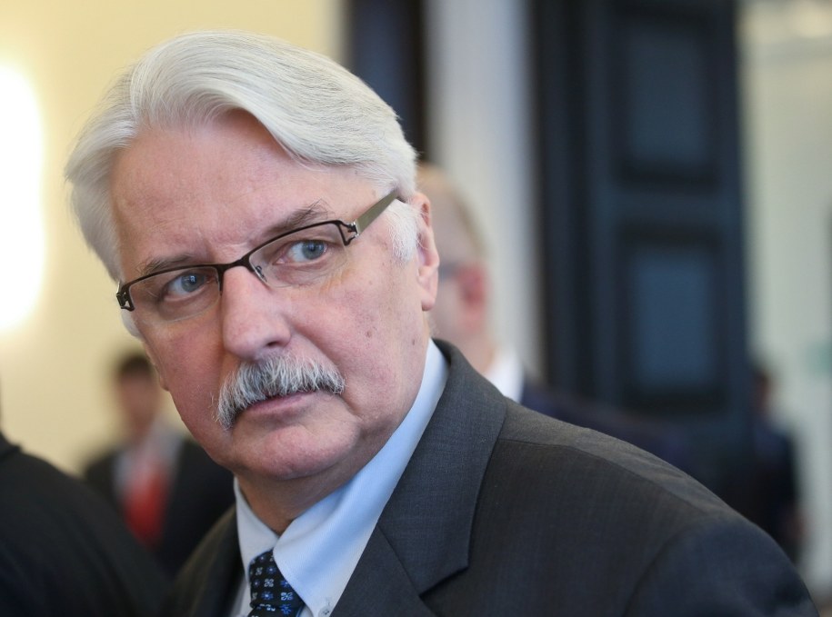 Szef polskiej dyplomacji Witold Waszczykowski /Rafał Guz /PAP