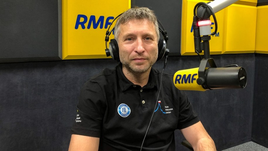 Szef programu Polski Himalaizm Zimowy Piotr Tomala /Michał Dukaczewski /RMF FM