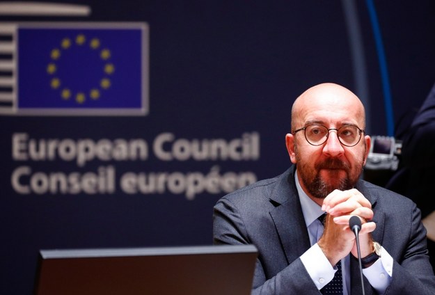 Szef Rady Europejskiej Charles Michel / FRANCOIS LENOIR / POOL / AFP /PAP/EPA