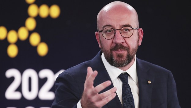 Szef Rady Europejskiej Charles Michel /Luis Vieira / POOL /PAP/EPA