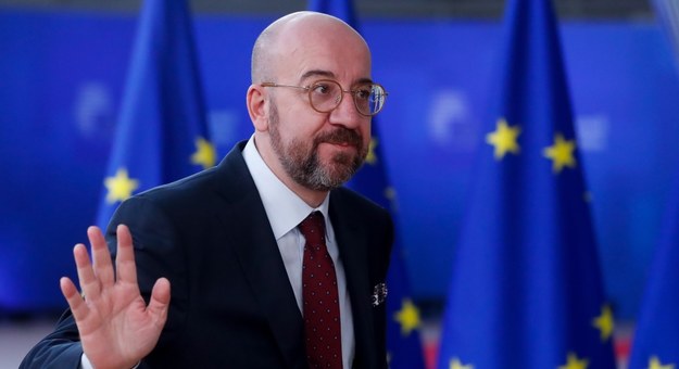 Szef Rady Europejskiej Charles Michel /STEPHANIE LECOCQ  /PAP/EPA