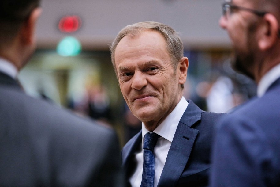 Szef Rady Europejskiej Donald Tusk / 	Leszek Szymański    /PAP