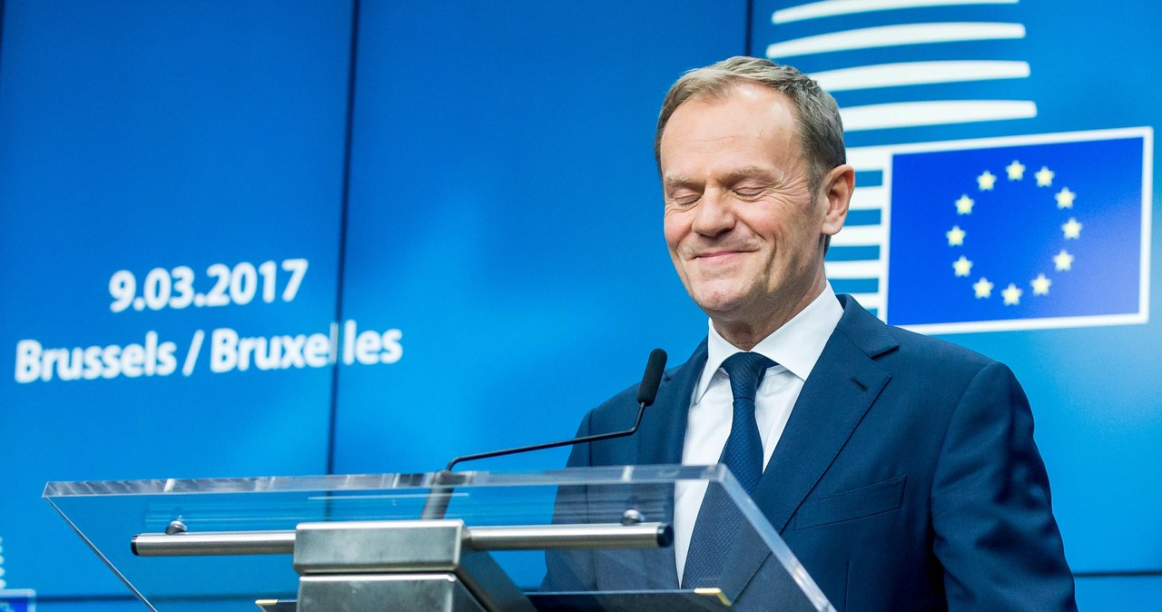 Szef RE Donald Tusk /STEPHANIE LECOCQ  /PAP/EPA