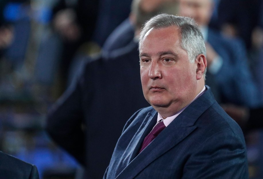 Szef rosyjskiej agencji kosmicznej Roskosmos Dmitrij Rogozin /MAXIM SHIPENKOV    /PAP/EPA
