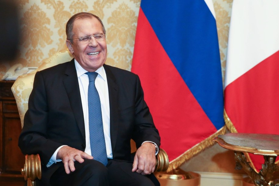 Szef rosyjskiej dyplomacji Siergiej Ławrow /Alexander Shcherbak /PAP/EPA