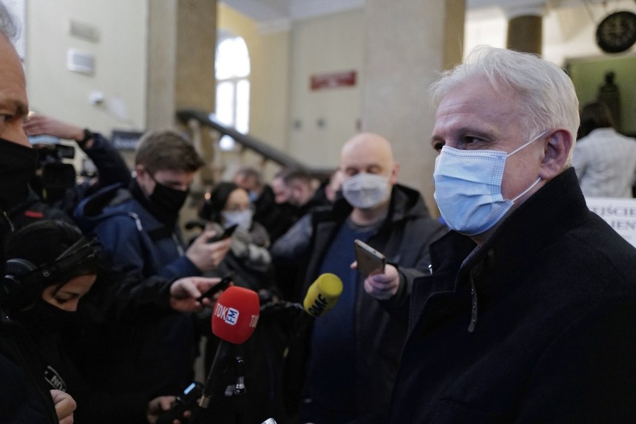 Szef śląsko-dąbrowskiej "Solidarności" Dominik Kolorz przed kolejną turą rozmów nt. umowy społecznej dla górnictwa / 	Andrzej Grygiel    /PAP