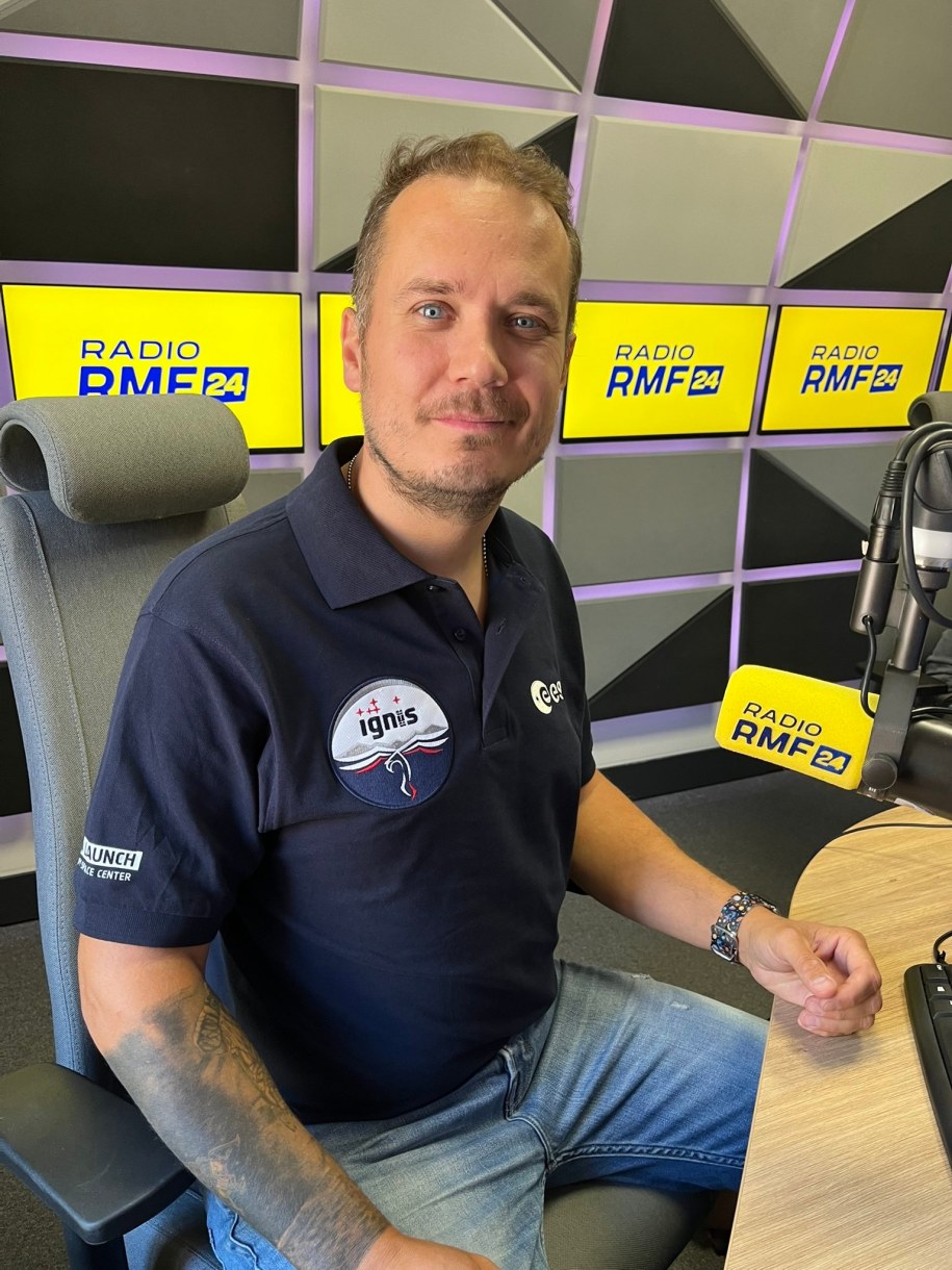 Szef Space Agency Maciej Myśliwiec /Radio RMF24