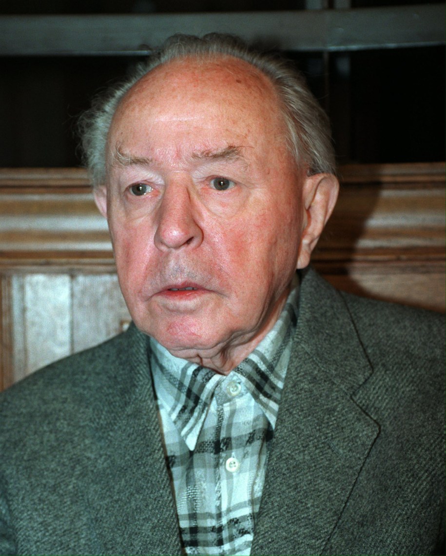 Szef Stasi Erich Mielke, zdj. z 1994 / 	ANDREAS ALTWEIN    /PAP/EPA