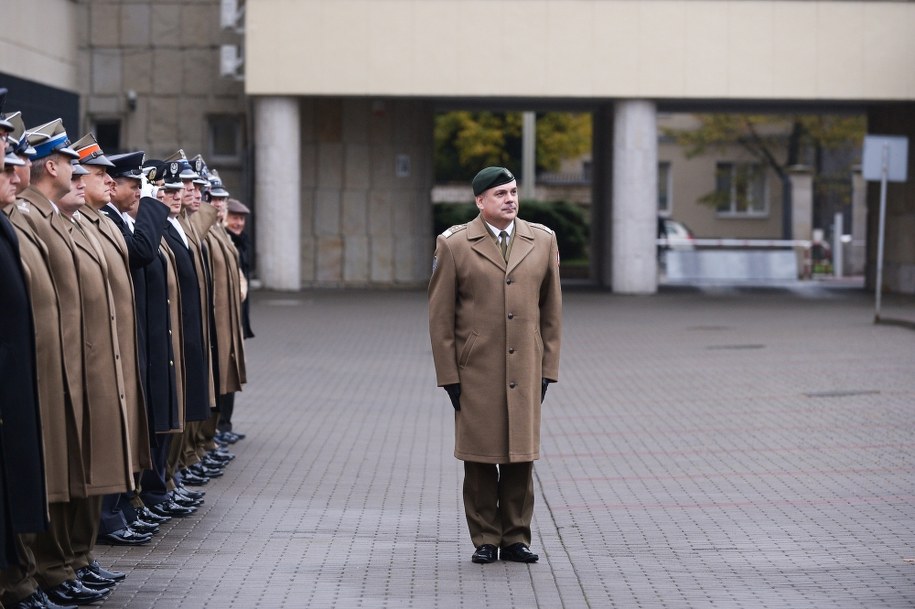 Szef Sztabu Generalnego Wojska Polskiego gen. Wiesław Kukuła podczas obchodów święta Sztabu Generalnego /Marcin Obara /PAP