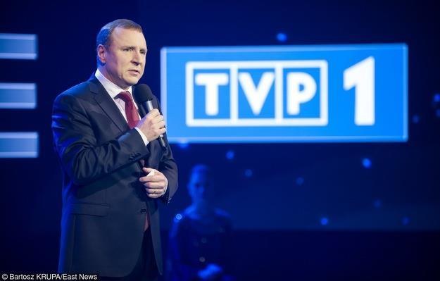 Szef TVP Jacek Kurski. Fot. Bartosz Krupa /Reporter