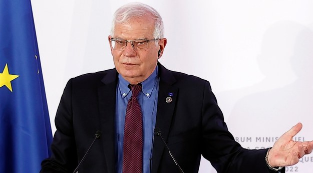 Szef unijnej dyplomacji Josep Borrell /IAN LANGSDON /PAP/EPA