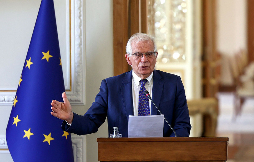 Szef unijnej dyplomacji Josep Borrell /ATTA KENARE / AFP /East News
