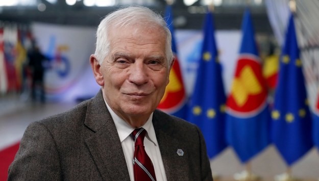 Szef unijnej dyplomacji Josep Borrell /STEPHANIE LECOCQ  /PAP/EPA