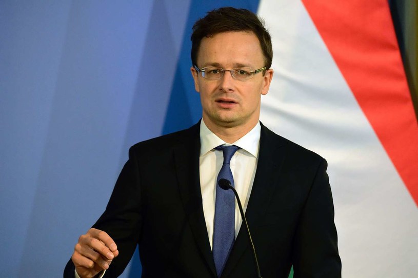 Szef węgierskiego MSZ Peter Szijjarto /AFP