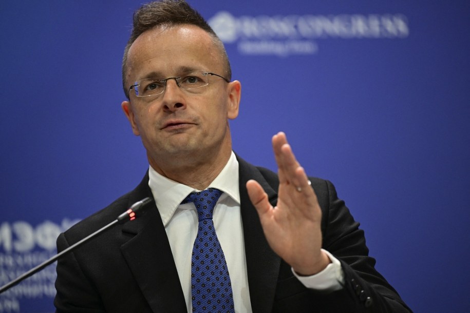 Szef węgierskiego MSZ Peter Szijjarto /AA/ABACA/Abaca/East News /East News