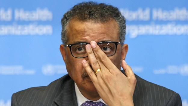 Szef WHO Tedros Adhanom Ghebreyesus /SALVATORE DI NOLFI /PAP/EPA