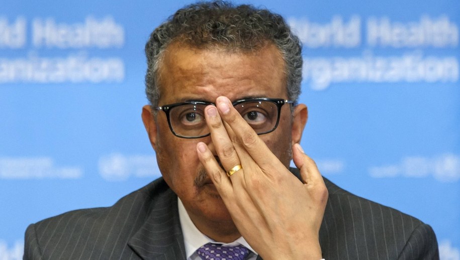 Szef WHO Tedros Adhanom Ghebreyesus /SALVATORE DI NOLFI /PAP/EPA