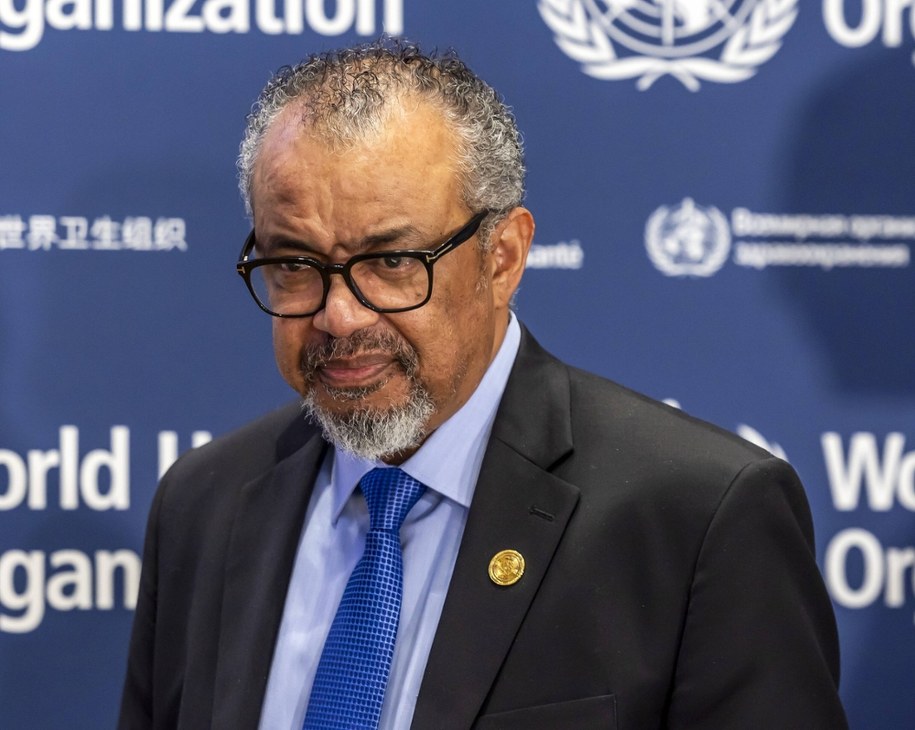 Szef WHO Tedros Adhanom Ghebreyesus /SALVATORE DI NOLFI /PAP/EPA