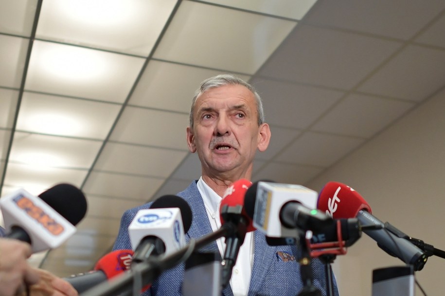 Szef ZNP Sławomir Broniarz / 	Marcin Obara  /PAP