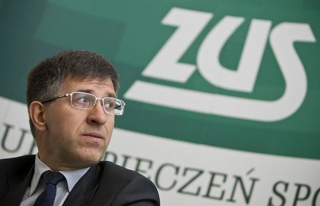 Szef ZUS Zbigniew Derdziuk, fot. Andrzej Stawiński /Reporter