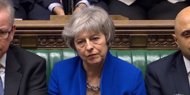 Szefowa brytyjskiego rządu Theresa May /PARLIAMENTARY RECORDING UNIT HANDOUT /PAP/EPA