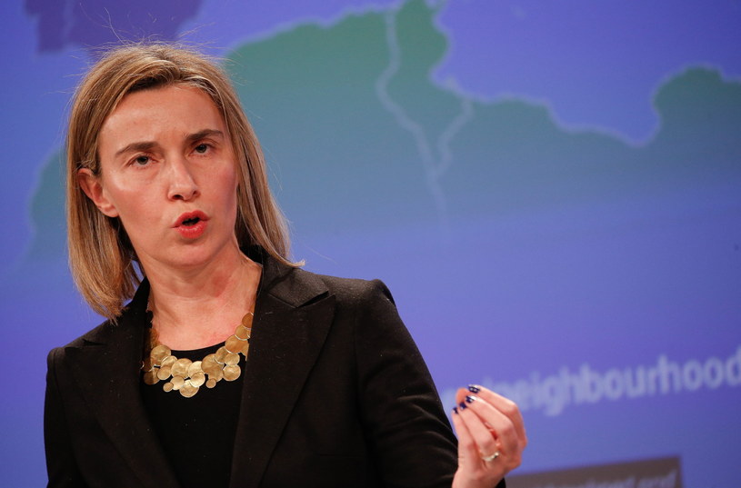 Szefowa dyplomacji UE Federica Mogherini /PAP/EPA