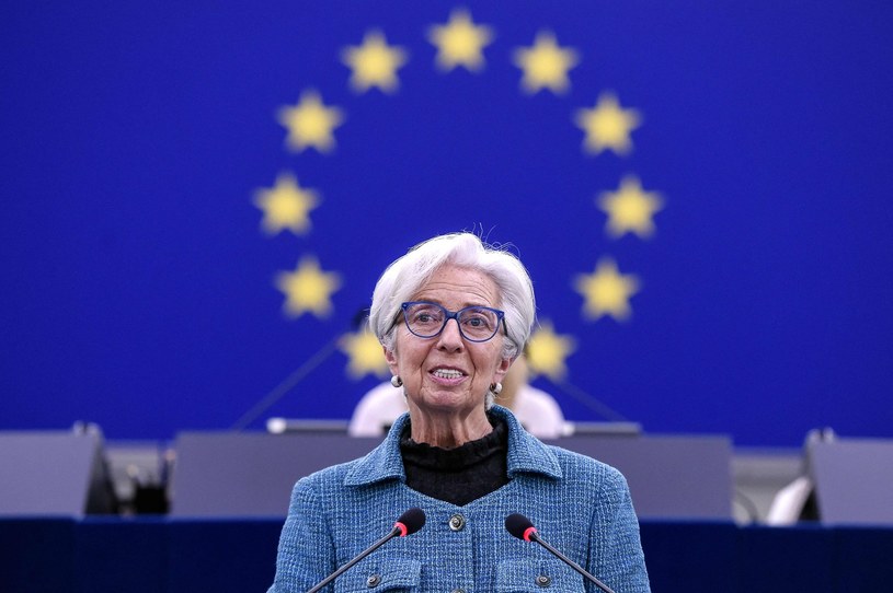 Szefowa Europejskiego Banku Centralnego Christine Lagarde o stopach w strefie euro /AFP