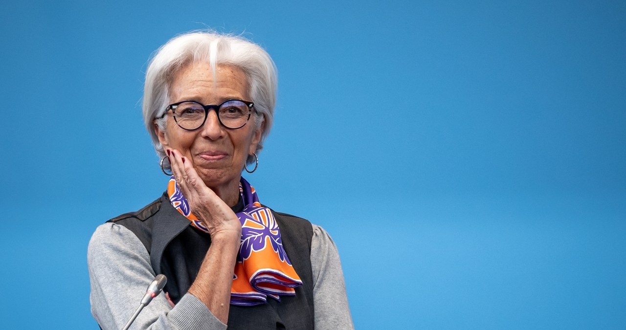 Szefowa Europejskiego Banku Centralnego (EBC) Christine Lagarde / FABRICE COFFRINI /AFP