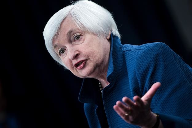 Szefowa Fed nie przestraszyła inwestorów /AFP