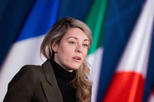 Szefowa kanadyjskiej dyplomacji Melanie Joly /ROLF VENNENBERND /PAP