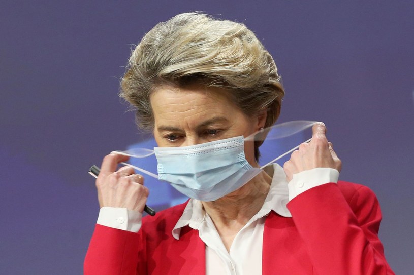 Szefowa KE Ursula Von Der Leyen /FRANCOIS WALSCHAERTS /AFP