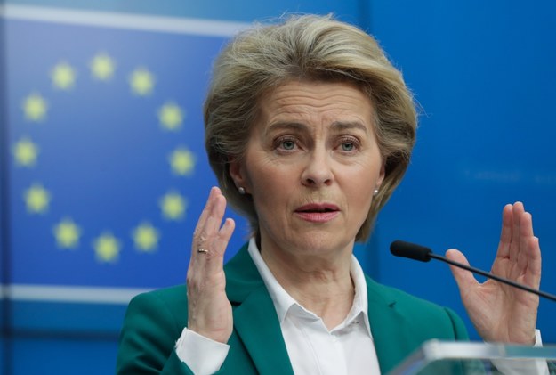 Szefowa Komisji Europejskiej Ursula von der Leyen /STEPHANIE LECOCQ  /PAP/EPA