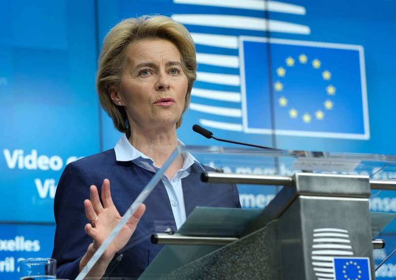 Szefowa Komisji Europejskiej Ursula von der Leyen /AFP