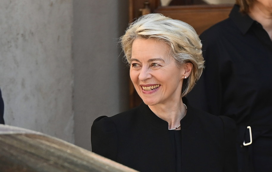 Szefowa Komisji Europejskiej Ursula von der Leyen /ETTORE FERRARI /PAP/EPA