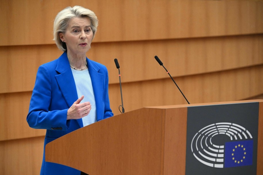Szefowa Komisji Europejskiej Ursula von der Leyen /NICOLAS TUCAT /AFP/EAST NEWS