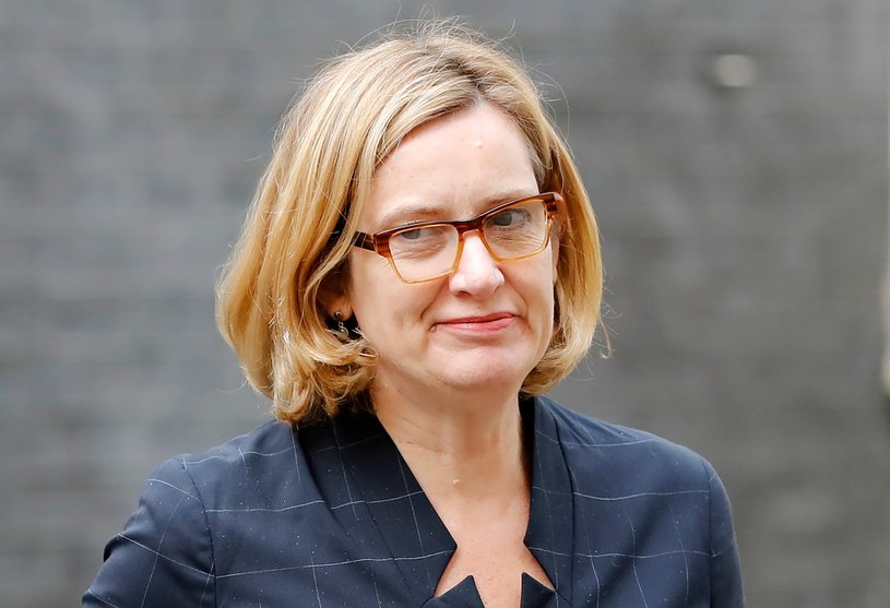 Szefowa MSW Amber Rudd /Tolga Akmen /AFP