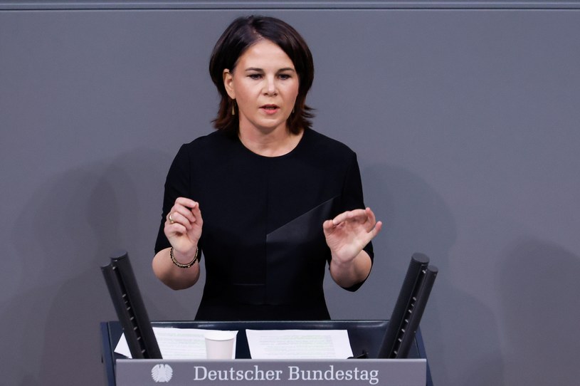Szefowa niemieckiej dyplomacji Annalena Baerbock /MICHELE TANTUSSI / Reuters / Forum /Agencja FORUM