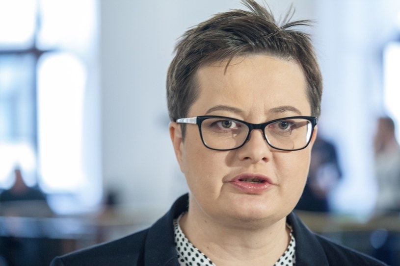 Szefowa Nowoczesnej Katarzyna Lubnauer. /Grzegorz Banaszak /Reporter