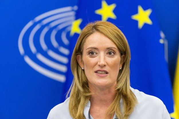 Szefowa Parlamentu Europejskiego Roberta Metsola /PHILIPP VON DITFURTH /PAP