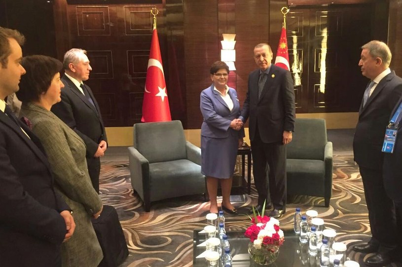 Szefowa polskiego rządu spotkała się z prezydentem Turcji /Twitter /