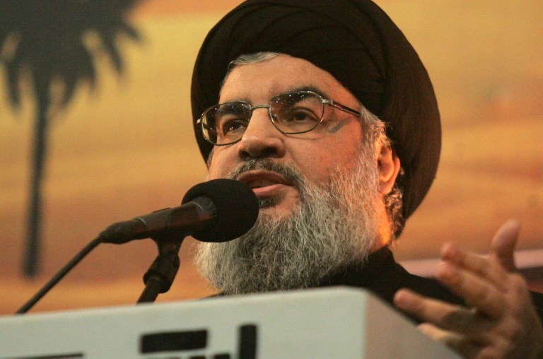 Szejk Hasan Nasrallah, lider Hezbollahu /AFP