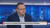 Szejna w "Gościu Wydarzeń" do Orbana: To się wcześniej czy później może źle dla Węgier skończyć