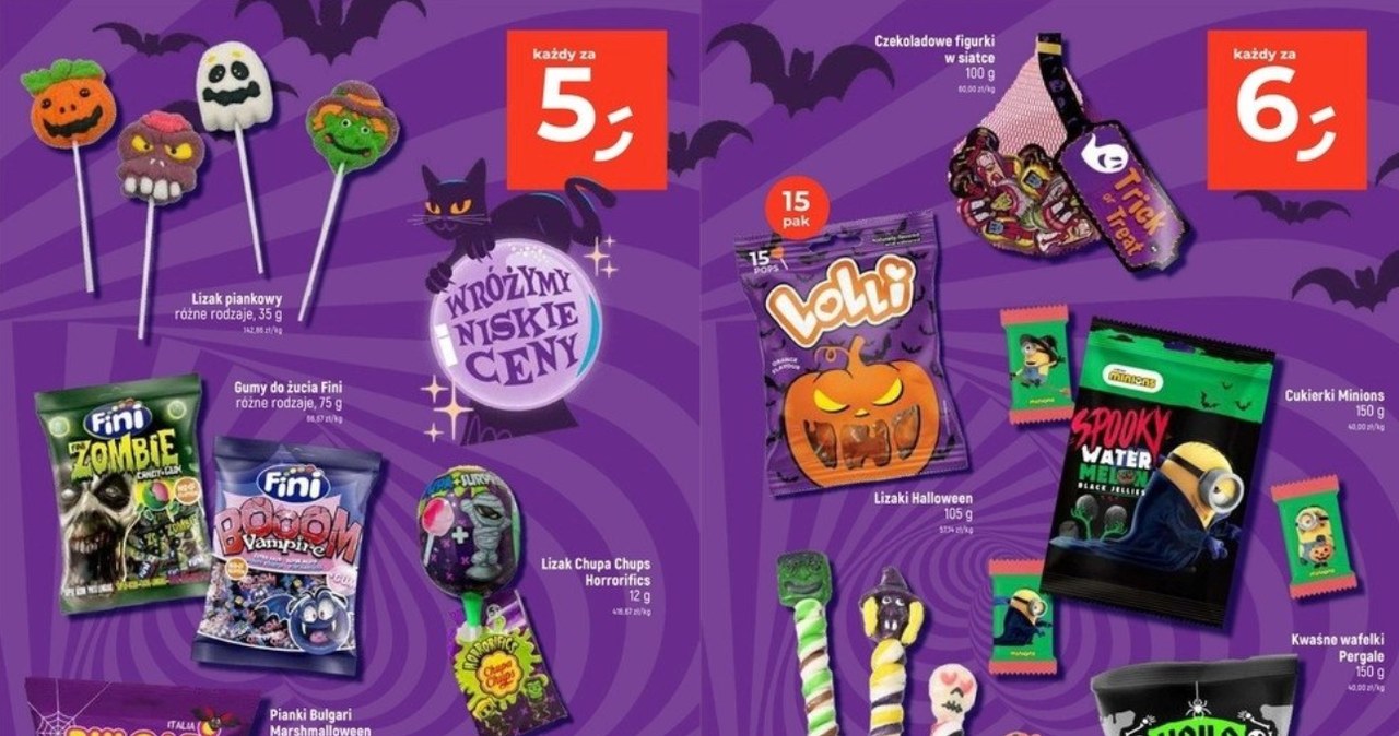 Szeroki wybór słodyczy na Halloween w Dealz /Dealz /INTERIA.PL