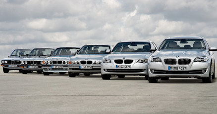 Sześć generacji BMW 5 /Informacja prasowa