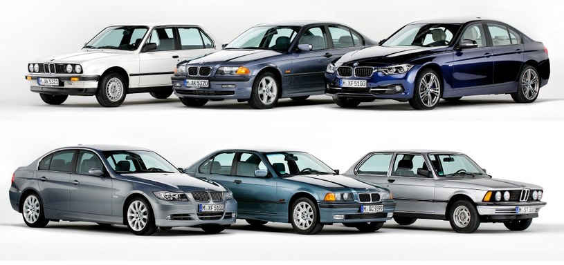 Sześć generacji BMW serii 3 /BMW